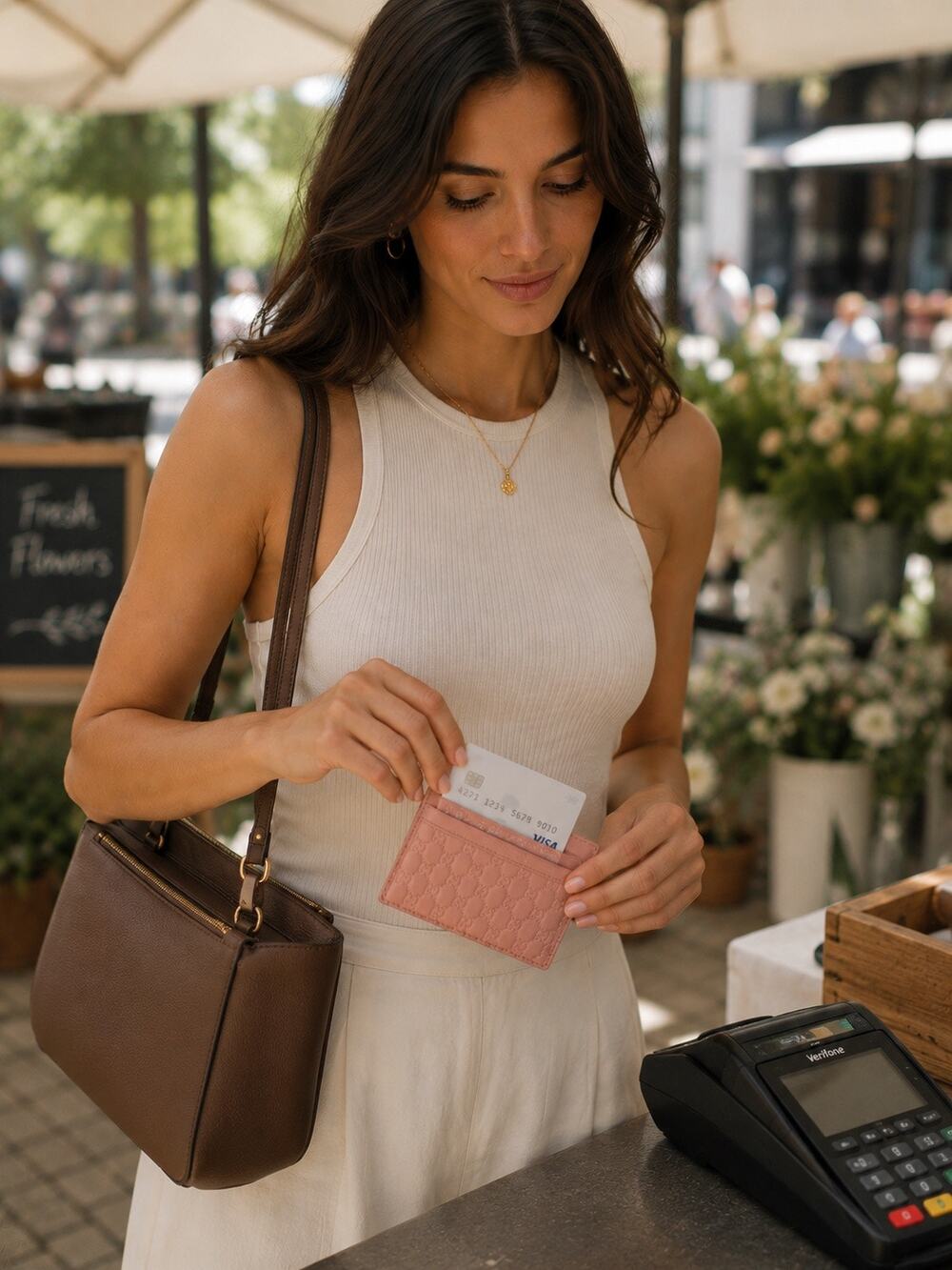 Gucci | Microguccissima Leather Card Case